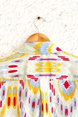 Premium Multicolor Geometric Printed Half Sleeve Casual Shirt for Men | Cotton Blend Regular Fit